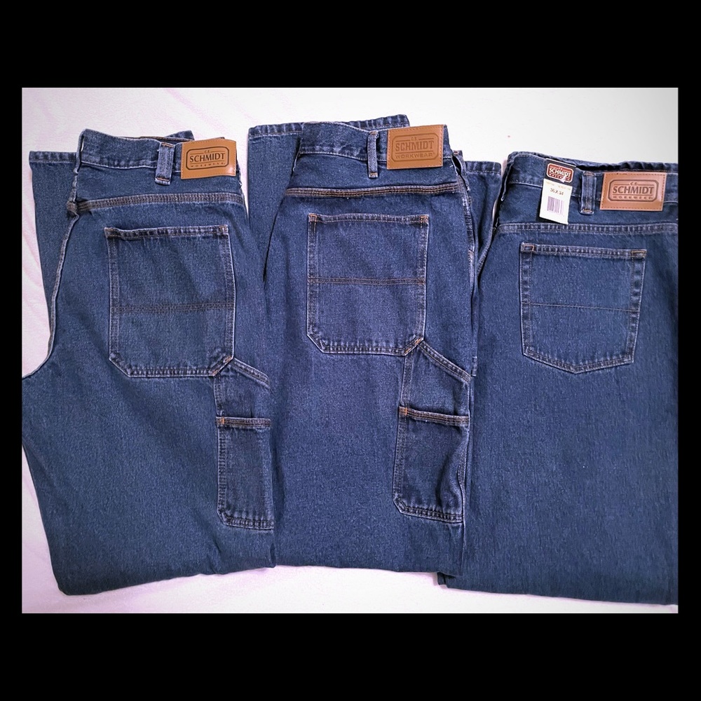 3 pair C.E.Schmidt Jeans (1 NWT, others like new)